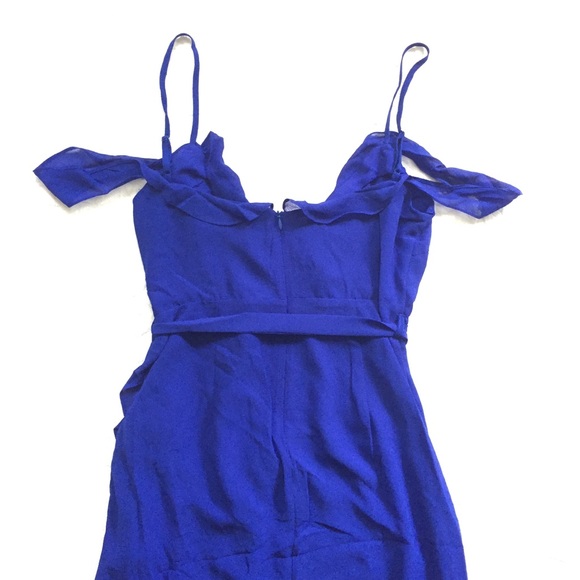 Bardot Lalia Cold Shoulder Maxi Gown NWT - Picture 7 of 11